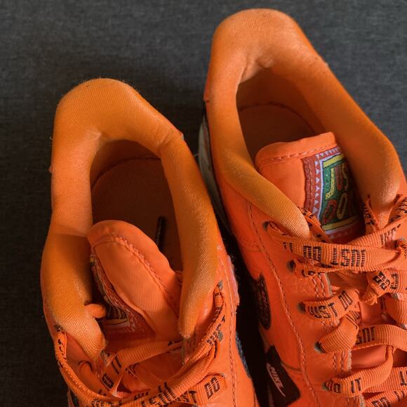 Nike Air Force 1 07 Prm Jdi Air Force Premium Orange 28C HGb60 Youth size 4.5 - Picture 13 of 16